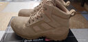 君洛克D12013沙色中幫防刺沙漠靴作戰靴毛反皮戰術(shù)靴陸戰靴戶(hù)外登山鞋 沙色 42 曬單實(shí)拍圖