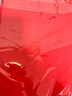 大红布料面料 婚庆喜事大红腰带面料棉布料 红绸布料 开业剪彩揭牌大红花布料 棉质红布 1.45m*2m 一件 实拍图