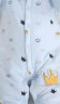 婴儿衣服秋冬装厚款棉衣婴儿连体衣男女宝宝衣服0-1岁哈衣爬服 蓝色皇冠 66cm(建议8-12斤) 实拍图