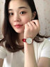 KASSAW瑞士認證全自動(dòng)機械手表女款時(shí)尚簡(jiǎn)約防水滿(mǎn)天星女士名表腕表 K996L.紅白【項鏈禮盒+表帶】 曬單實(shí)拍圖