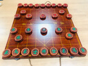 博圣象棋 中國象棋實木紅木象棋套裝 黑檀高檔大號象棋套裝折疊棋盤成人 紅花梨木棋子+仿紅木折疊棋盤 5分棋子 曬單實拍圖