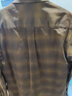 巴魯特（Brloote）燈芯絨襯衫男士時(shí)尚全棉舒服復古格子襯衣秋冬輕正 黃色 175/96A 曬單實(shí)拍圖