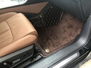 懶狼 奧迪腳墊a4/a6L/a7/q5l/q7/q8/A7L/A8L專(zhuān)用汽車(chē)腳墊真皮全包圍 曬單實(shí)拍圖