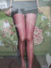 JOHUAN性感絲襪女黑絲連褲襪無(wú)縫襠襪子3D超薄油亮絲襪腳尖透明 （膚色）極光無(wú)縫襠 均碼 （建議80-120斤） 曬單實(shí)拍圖