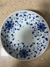 陶趣居日本進(jìn)口藍(lán)凜堂8英寸陶瓷深盤菜盤沙拉盤日式餐具盤子釉下彩日式 菊唐草 曬單實(shí)拍圖