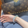 CHOMEL KINSEY高冰種玉手鐲瑪瑙手鐲半山半水油青色玉手鐲送老婆七夕情人節(jié)禮物 油青色玉鐲54-55 曬單實拍圖