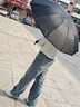 訪客（FK）全自動(dòng)雨傘晴雨兩用傘大號(hào)折疊太陽(yáng)傘男女通用抗風(fēng)暴雨專用遮陽(yáng)傘 晴雨兩用遮陽(yáng)傘 8骨 手動(dòng) 曬單實(shí)拍圖