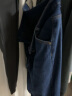 真维斯（JEANSWEST）牛仔裤男士加绒直筒宽松男裤冬季长裤弹力休闲裤子蓝色加绒38 实拍图