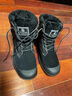AU&MU【5折清倉】冬季雪地靴羊毛馬丁靴短筒女靴加絨保暖戶(hù)外女士棉鞋 黑色 【羊毛保暖】263 37 曬單實(shí)拍圖