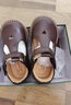 斯納菲女童皮鞋2025春秋鏤空愛(ài)心寶寶學(xué)步皮鞋兒童公主鞋軟底 法式復古棕 25（推薦腳長(cháng)14.5cm） 曬單實(shí)拍圖