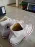 匡威（Converse）【滔搏運動(dòng)】匡威男鞋女鞋高幫帆布鞋硫化鞋情侶常青經(jīng)典款白色 101009 38 曬單實(shí)拍圖