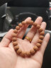 梵鳴 【阡陌】龍鱗紋小金剛菩提子原籽手串佛珠單圈男士念珠手鏈女 素珠款【11mm】 曬單實(shí)拍圖