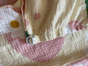 爱宝适 月子服纯棉纱布哺乳衣孕妇睡衣家居服产后喂奶衣XL码 苹果M334 实拍图