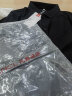 凡客诚品（VANCL）短袖T恤男夏季冰丝透气凉感纯色商务polo运动打底衫 黑色 M  实拍图