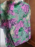 珂源羊媽媽夏裝棉綢兩件套奶奶裝老太太衣服 813綠色  6XL  曬單實(shí)拍圖