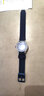 KHZ手表配件適用于Swatch斯沃琪SUIB400 401 SUIK400 18mm硅膠表帶 深藍色 曬單實(shí)拍圖