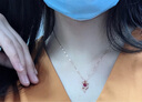 歐采妮（OUCERNY）紅寶石吊墜【一鹿有你】天然無燒鴿血紅18k金鑲嵌鉆石吊墜項(xiàng)鏈 私人定制款專拍（約10天左右） 曬單實(shí)拍圖
