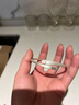 慕嘉古法手鐲女999足銀手環(huán)開口年輕款銀首飾品送女友生日情人節(jié)禮物 16g平安喜樂手鐲【品牌禮盒】 曬單實(shí)拍圖