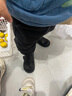 百麗童鞋幼童皮鞋春夏男童黑色學(xué)生鞋2-4歲寶寶軟底鞋兒童演出鞋 黑色 15 參考腳長(cháng)145mm 曬單實(shí)拍圖