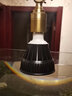 星薈  軌道led射燈光源COB燈泡螺口E27軌道燈聚光LED燈杯金鹵燈泡帕燈 黑殼E27帕燈15w白光 曬單實拍圖