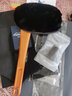 沙馳男鞋夏季新款商務休閑頭層牛皮鱷魚紋一腳蹬舒適豆豆鞋 黃棕色 42 曬單實拍圖