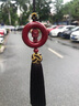 艾匠（AIJIANG）朱砂平安扣汽車(chē)掛件男女士生肖本命佛車(chē)內(nèi)吊墜高檔車(chē)載后視鏡掛飾 朱砂本命佛【鼠】千手觀音 曬單實(shí)拍圖