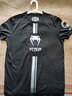 VENUM LOGOS T-SHIRT毒液純棉T恤 拳擊服 健身T恤 運動(dòng)短T 休閑T恤 黑白色 XL 曬單實(shí)拍圖