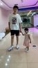 戴維貝拉（DAVE＆BELLA）學(xué)院風(fēng)連衣裙女童夏裝汽水棉寶寶裙子中大童網(wǎng)球裙運動(dòng)風(fēng)新款童裙 粉色 100 cm（建議身高90-100cm） 曬單實(shí)拍圖
