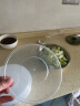 美丽雅一次性碗食品级550ml*50只 耐高温微波打包野餐盒透明汤碗不带盖 实拍图