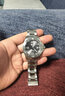 浪琴（LONGINES）瑞士手表 康卡斯?jié)撍盗?機(jī)械鋼帶男表 L37824766 灰色太陽飾紋43.0 mm 曬單實(shí)拍圖