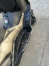 工馬24-25年款Xmax300腳踏適合YAMAHA雅馬哈鋁合金防滑腳踏板防摔膠 黑色 曬單實拍圖