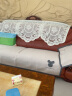 钟爱一生（CHERISHES LIFE）刺绣雪尼尔沙发垫套装四季通用沙发罩套巾防滑盖布定制沙发坐垫子 雪尼尔 闪电熊-米色 70*120cm 实拍图