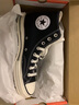 匡威（Converse）【滔搏運(yùn)動(dòng)】男鞋女鞋高幫帆布鞋復(fù)古系帶硫化鞋情侶款 162050C 42 曬單實(shí)拍圖