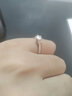 我愛(ài)鉆石網(wǎng)鉑金鉆戒18K金鉆石戒指女求婚結(jié)婚GIA裸鉆定制送女友情人節(jié)禮物 【GIA雙證】30分D色SI1/3EX 曬單實(shí)拍圖