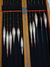阿盧魚(yú)漂LPA62手工蘆葦浮漂浮標鯉魚(yú)抗流水風(fēng)浪冬天輕口小碎目高靈敏 LPA62（漂尾15目） 3號（吃鉛約1.28克） 曬單實(shí)拍圖