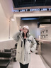 波司登（BOSIDENG）極寒羽絨服第五代升級新國標90鵝絨男女同款機能保暖外套 冰原綠4732 L 170/92A 體重約120-130斤 曬單實(shí)拍圖