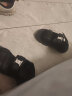 意利船长凉鞋男士时尚厚底休闲魔术贴凉拖一脚蹬 XDZ9316 黑色 39 实拍图