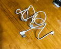 品勝（PISEN）蘋(píng)果彎頭數據線(xiàn)快充充電線(xiàn)iPhone17/16/15/14/13/12手機USB雙彎頭lightning游戲車(chē)載L型type-c接口 【蘋(píng)果5-14套裝】2A充電器+1米白色彎頭數據 曬單實(shí)拍圖