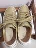 沙馳（SATCHI）男鞋春季新款時(shí)尚潮流平底系帶休閑鞋板鞋帆布鞋男 杏色S4T941002C 41 曬單實(shí)拍圖