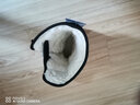 艾索維（E.SOV）防水棉鞋防滑中筒靴雪地棉加厚保暖雪地靴男女情侶同款 黑色(含羊毛加厚內里) 36 曬單實(shí)拍圖