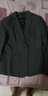佳昭 職業(yè)裝女裝套裝小西裝女小西服外套氣質(zhì)修身大學(xué)生面試工作服 灰西裝+西褲 XL 曬單實(shí)拍圖