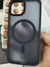 紫米蘋果14ProMax手機(jī)殼iphone保護(hù)套magsafe磁吸硅膠防摔 【蘋果14】Magsafe磁吸殼|黑 曬單實(shí)拍圖