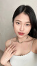 Arsis秘密花園雨后初晴項鏈女多巴胺穿搭時尚原創(chuàng)設(shè)計項鏈送女友禮物 雨后初晴項鏈 曬單實拍圖