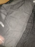 軒萊雅春秋季學(xué)生寬松無袖背心坎肩馬甲男士韓版潮流牛仔衣外套工裝馬夾 黑色 XL 曬單實(shí)拍圖