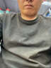 GENANX閃電潮牌夏季男士圓領(lǐng)純色t恤男衣多穿百搭寬松情侶款打底短袖T恤 黑色 M 【寬松版】請參考尺碼或客服 曬單實拍圖