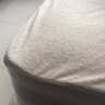喜屋毛巾布防水防螨抗菌床笠隔尿墊透氣 席夢(mèng)思床護墊保護套 全棉毛巾布防水床笠（淺咖） 150*200cm 笠高30cm 曬單實(shí)拍圖