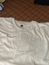真維斯（Jeanswest）T恤男春夏大碼凈版純色打底衫胖子男士加肥加大寬松顯瘦純棉短袖 深灰（純色） 2XL (185) (體重160-180斤) 曬單實拍圖