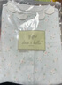 戴維貝拉（DAVE＆BELLA）洋氣嬰兒衣服新生兒連體衣春裝初生兒服裝寶寶爬爬服 花朵印花 59cm （建議身高52-59cm） 曬單實(shí)拍圖