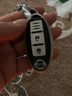 途運適用日產(chǎn)鑰匙套奇駿軒逸天籟逍客新騏達樓蘭途達汽車(chē)鑰匙扣包高檔 日產(chǎn)A款二鍵皮紋-極光銀+防丟扣 曬單實(shí)拍圖