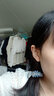 皇家莎莎頭飾發(fā)夾頂夾發(fā)卡韓版仿水晶蝴蝶發(fā)飾馬尾彈簧夾橫夾飾品 格調(diào)韻藍(lán)BE 曬單實拍圖